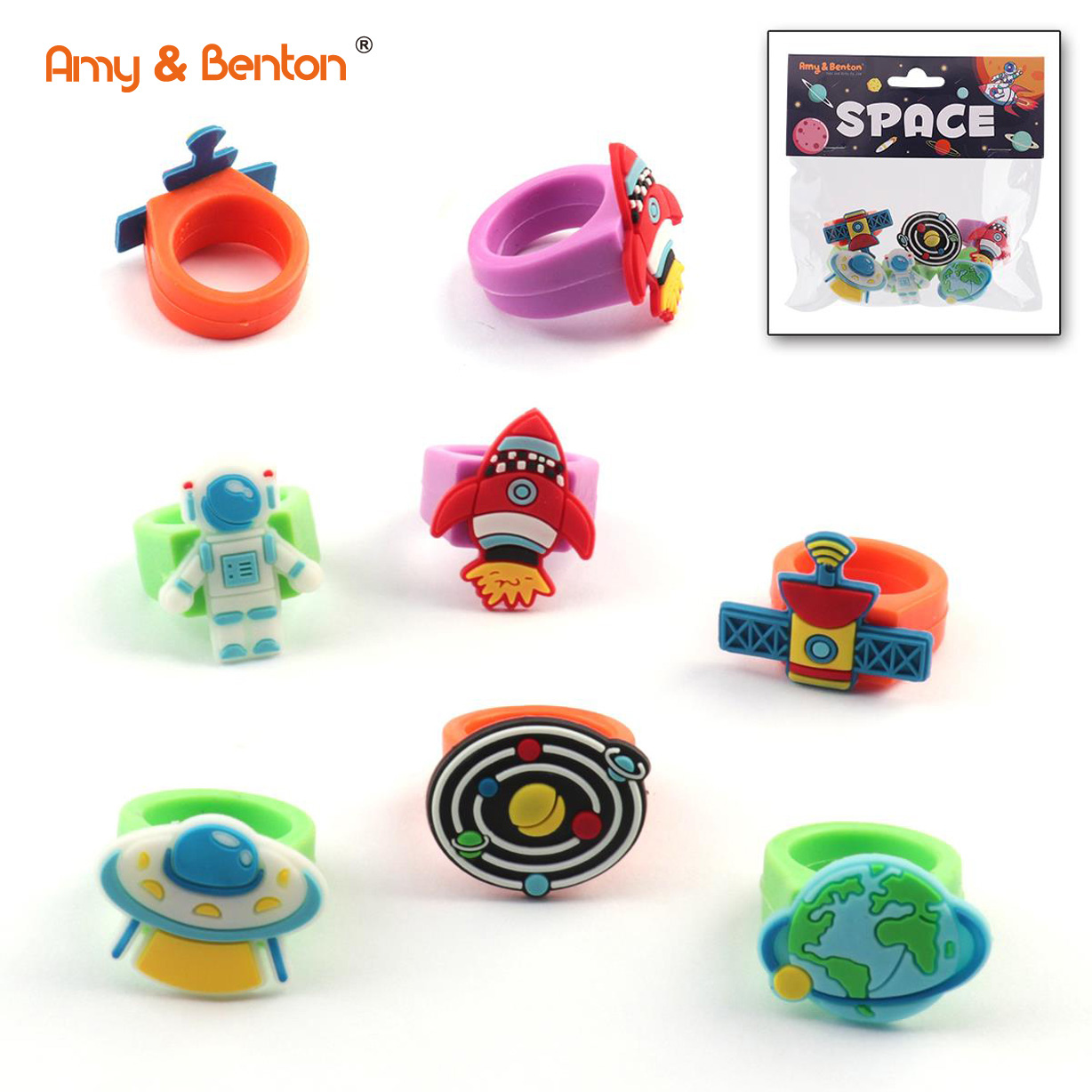 100 stk Outer Space Party Favors-3