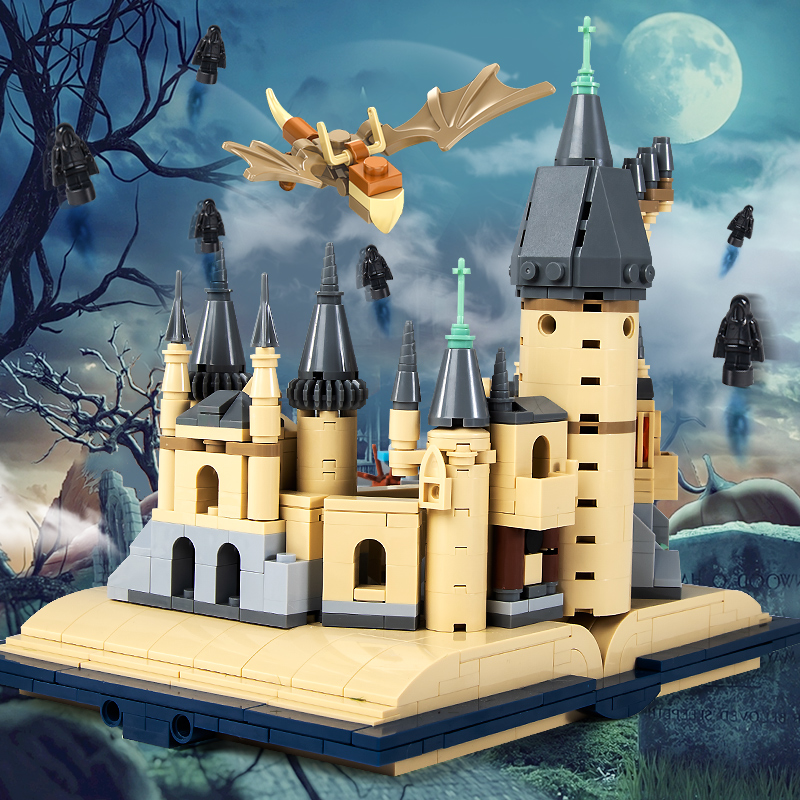 Castle Book Building Set4