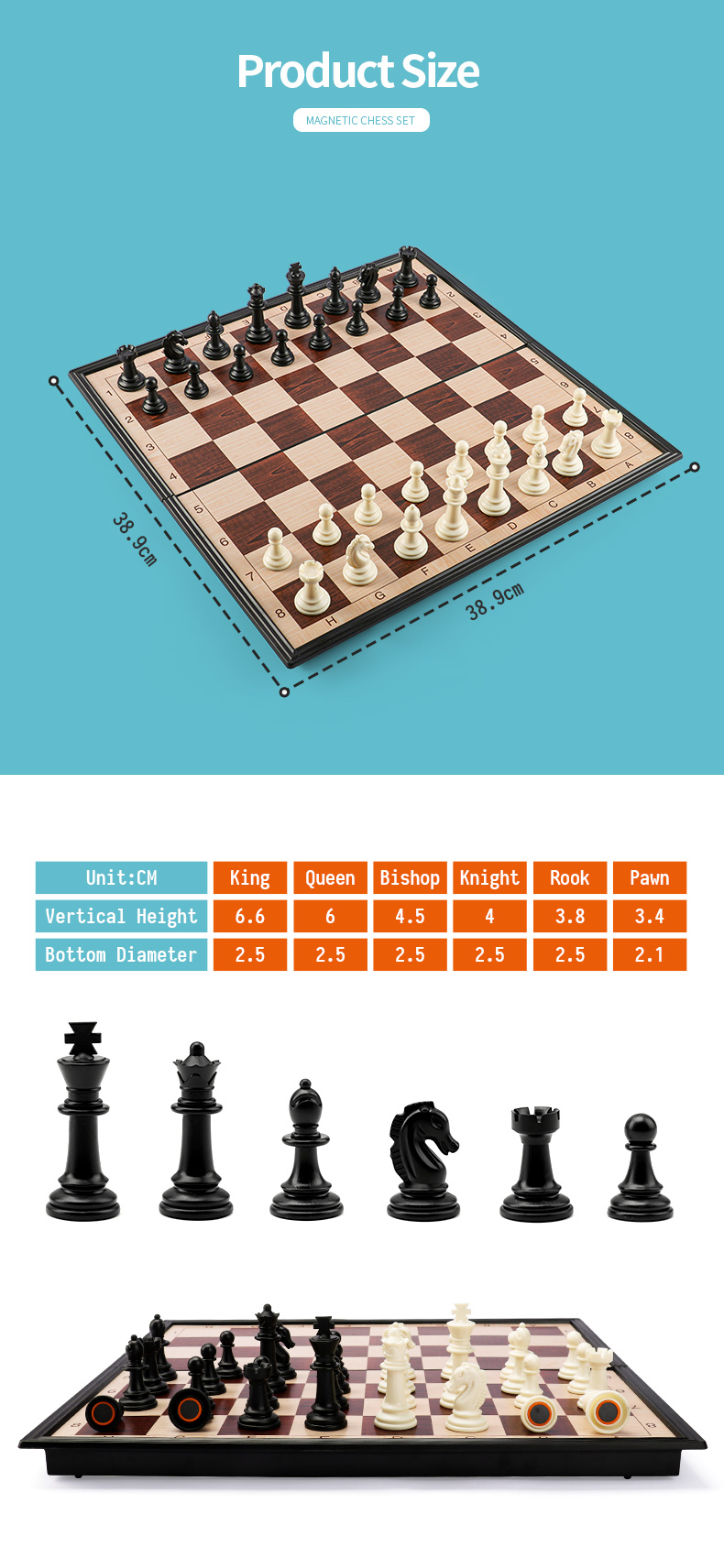[AB143275_Magnetic Chess Board Game _08