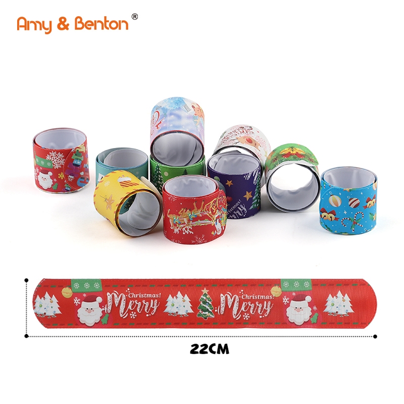 Christmas slap bracelet 2