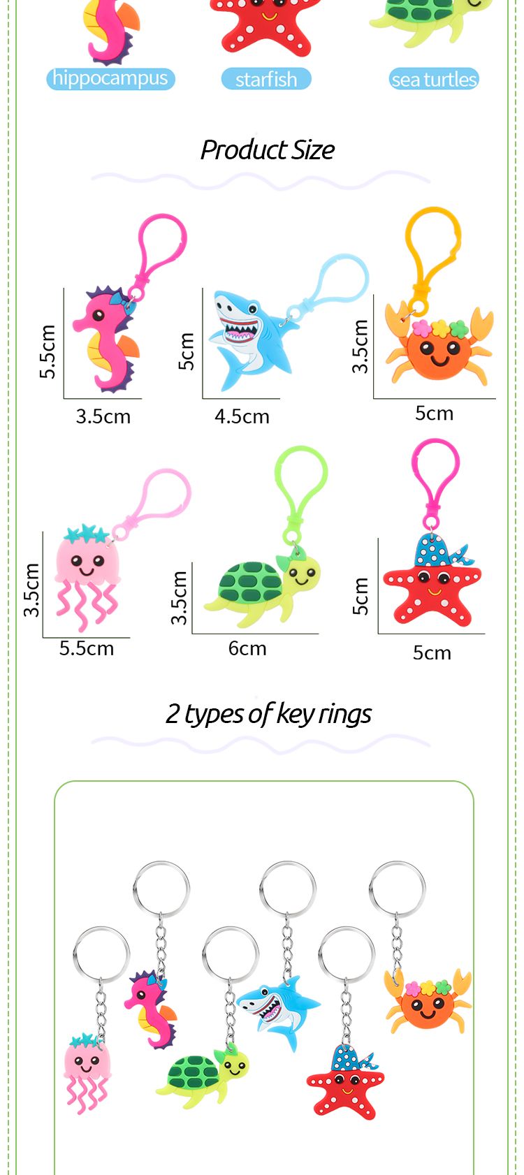 Sea Animals Keychains_02