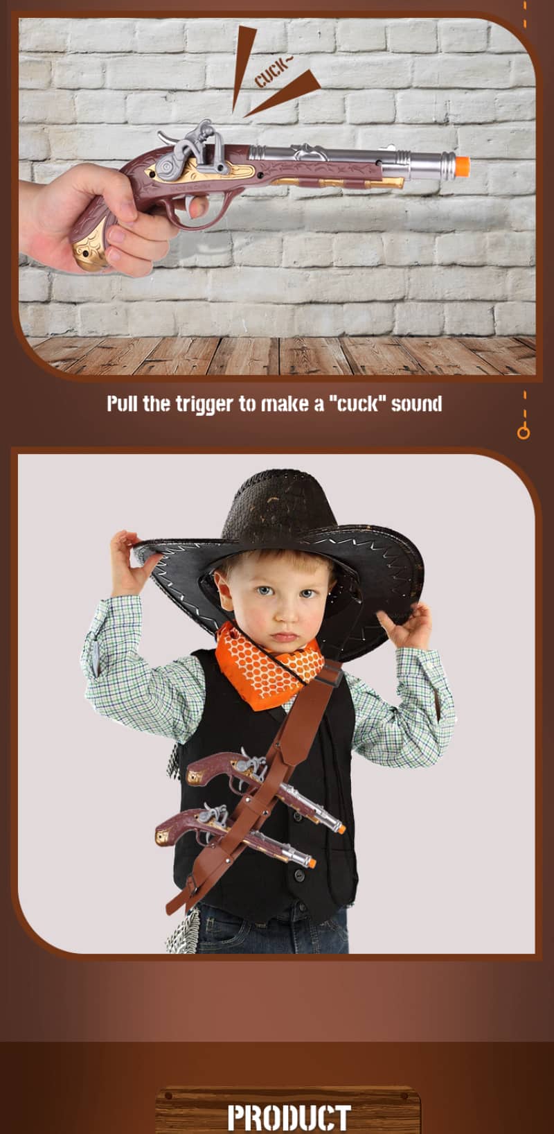 Western Cowboy Gun Toy Set_03